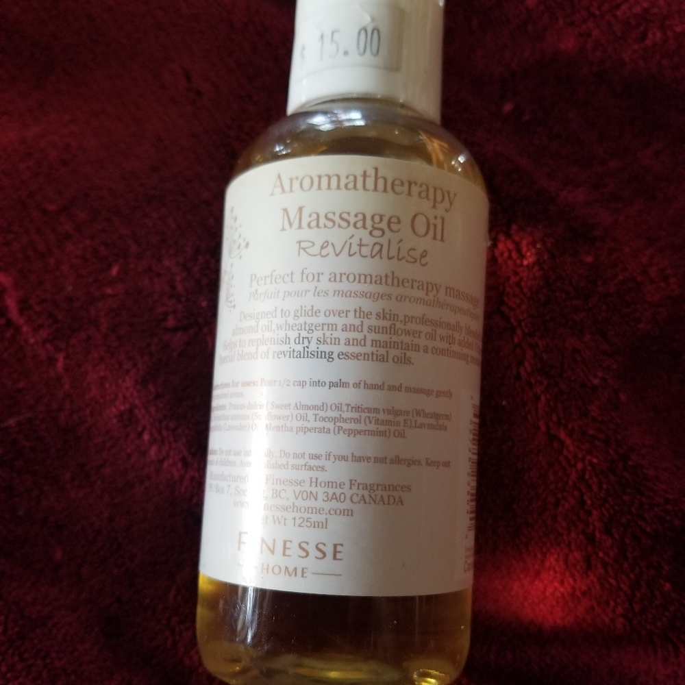 NEW AROMATHERAPY MASSAGE OIL